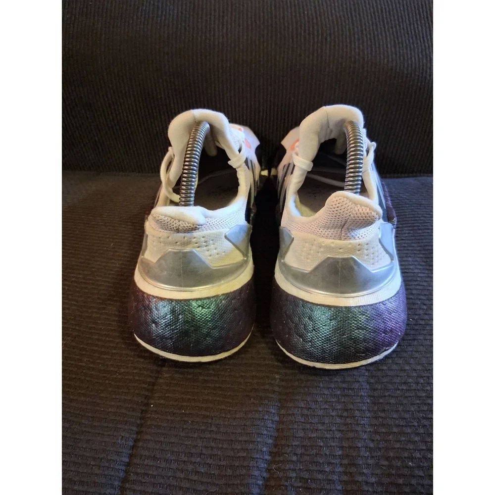 Adidas X9000L4 Mens Running Shoes Crystal White Silver Signal Pink FW9318 Size 7